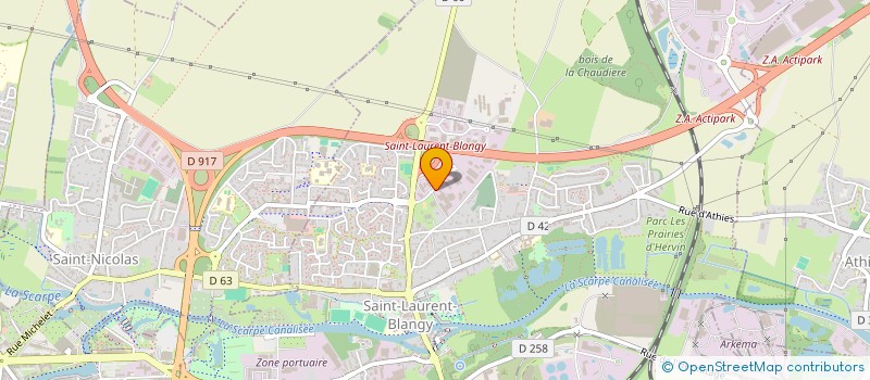 localisation de l'entreprise WANABLE  TILLOY-LES-MOFFLAINES