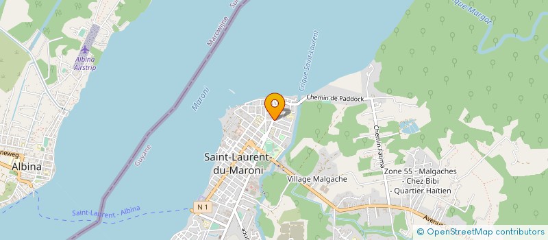 localisation de l'entreprise WANAPI à SAINT-LAURENT-DU-MARONI