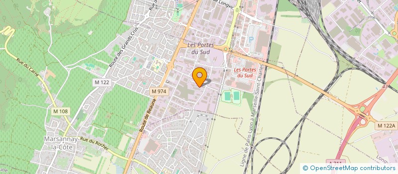 localisation de l'entreprise WANCLEF à MARSANNAY-LA-COTE