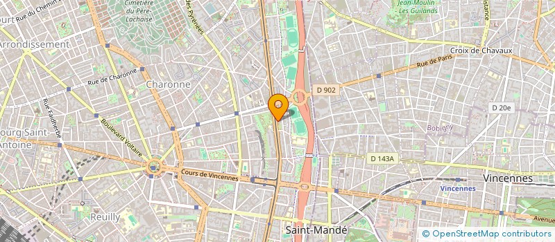 localisation de l'entreprise WANDA à PARIS