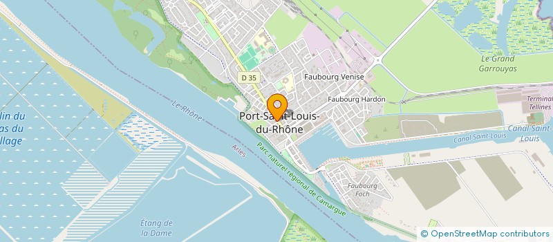 localisation de l'entreprise WANDALA à PORT-SAINT-LOUIS-DU-RHONE