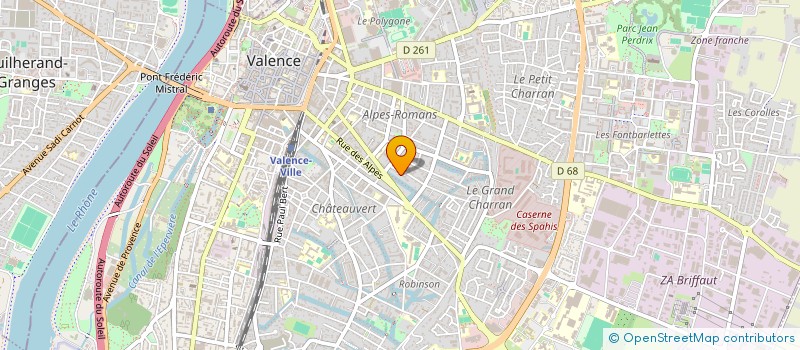 localisation de l'entreprise WANDDUP à VALENCE