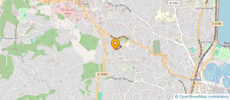 localisation de l'entreprise WANDEN-CONSULTING à ANTIBES