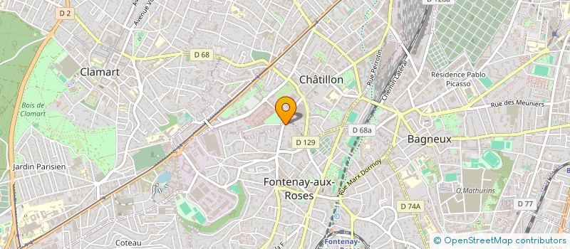 localisation de l'entreprise WANDERMOOV à FONTENAY-AUX-ROSES