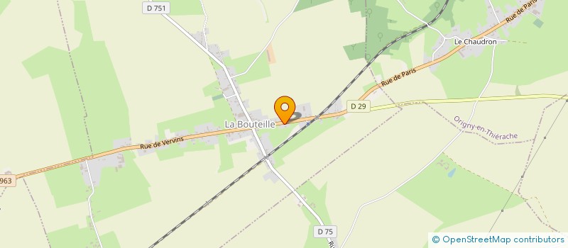 localisation de l'entreprise WANDERPEPEN  LA BOUTEILLE