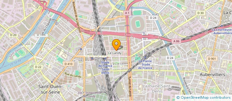 localisation de l'entreprise WANDW à SAINT-DENIS