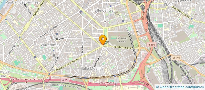 localisation de l'entreprise WANE-ZERTAL INDIVISION à LILLE