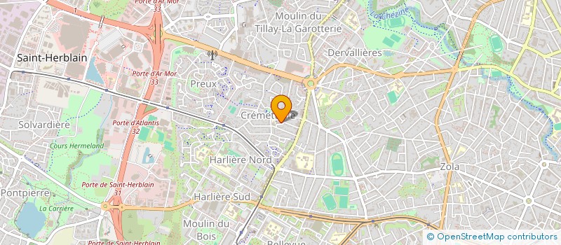 localisation de l'entreprise WANG 168 à SAINT-HERBLAIN