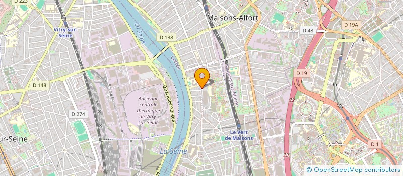 localisation de l'entreprise WANG  AUTO  ALFORTVILLE