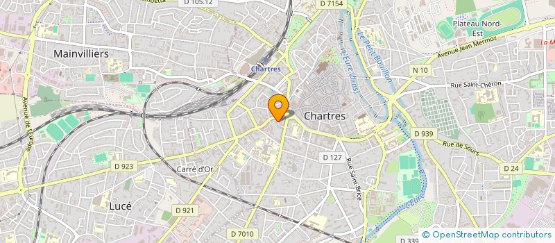 localisation de l'entreprise WANG ET SOKON à CHARTRES