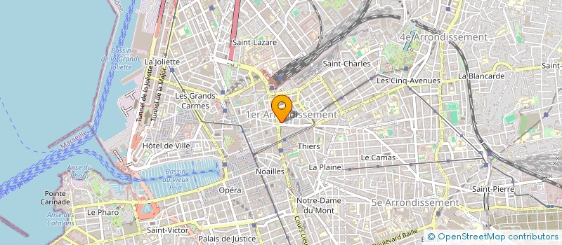 localisation de l'entreprise WANG IMMO à MARSEILLE