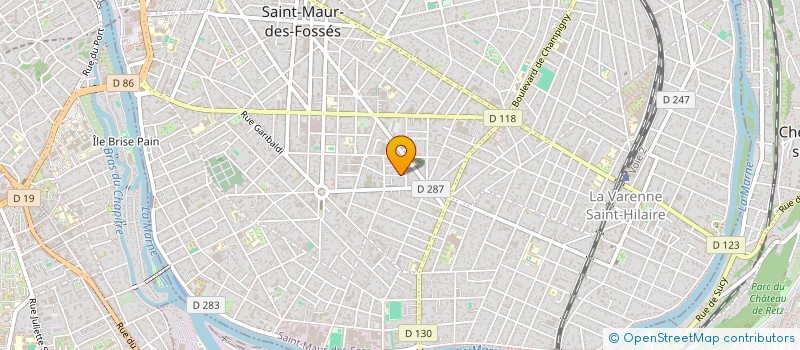 localisation de l'entreprise WANG INFORMATION SYSTEME & EXPERTISE à SAINT-MAUR-DES-FOSSES