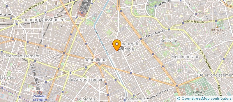 localisation de l'entreprise WANG'S FAST FOOD  PARIS 10