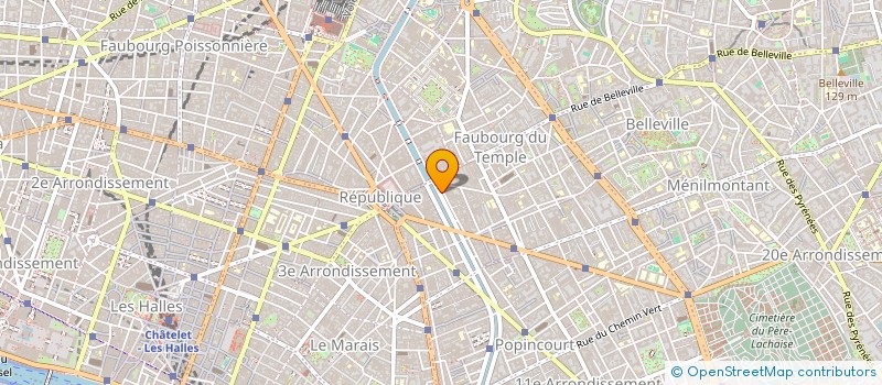 localisation de l'entreprise WANG SHENG  PARIS