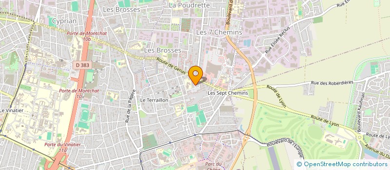 localisation de l'entreprise WANGAN IMPORT à BRON