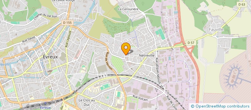 localisation de l'entreprise WANGATA SERVICES à EVREUX