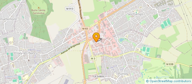 localisation de l'entreprise WANGDELI  ESSEY-LES-NANCY