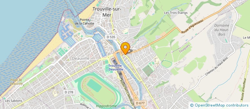 localisation de l'entreprise WANGLEI  TROUVILLE-SUR-MER