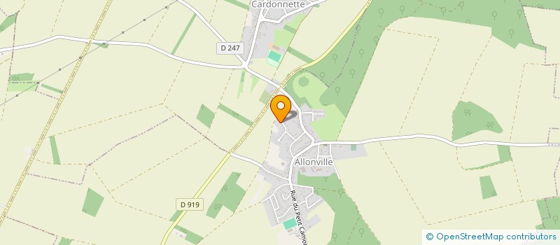 localisation de l'entreprise WANGLIN-DEMOLIN HOLDING  ALLONVILLE