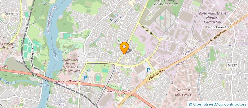 localisation de l'entreprise WANH SUSHI à NANTES