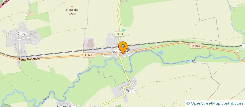 localisation de l'entreprise WANHAM ENERGIE  JEANDELIZE