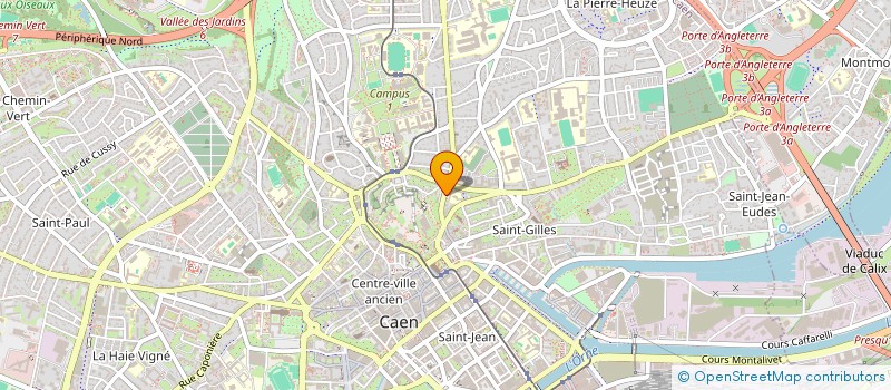 localisation de l'entreprise WANITA BASSE NORMANDIE à CAEN
