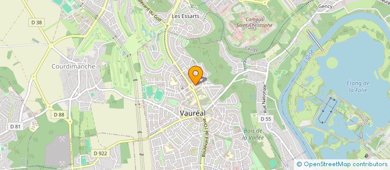 localisation de l'entreprise WANLONG GROUP INTERNATIONAL (FRANCE)  VAUREAL