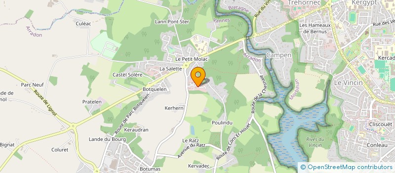 localisation de l'entreprise WANNA PROJECTS  ARRADON