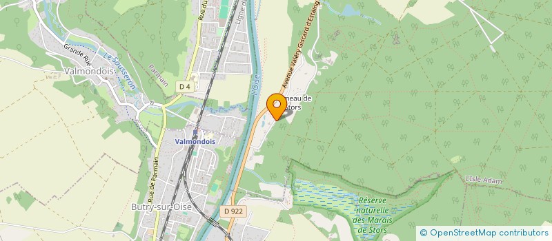 localisation de l'entreprise WANNAINVEST  L'ISLE-ADAM