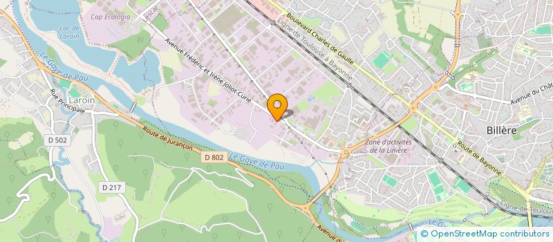 localisation de l'entreprise WANNIFROID SUD OUEST à LONS