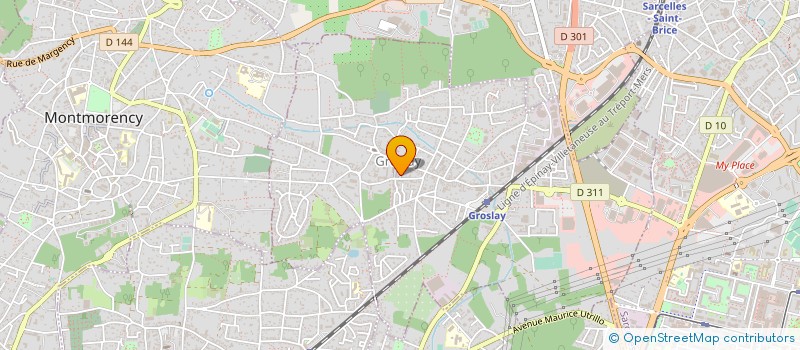 localisation de l'entreprise WANO TECH à GROSLAY