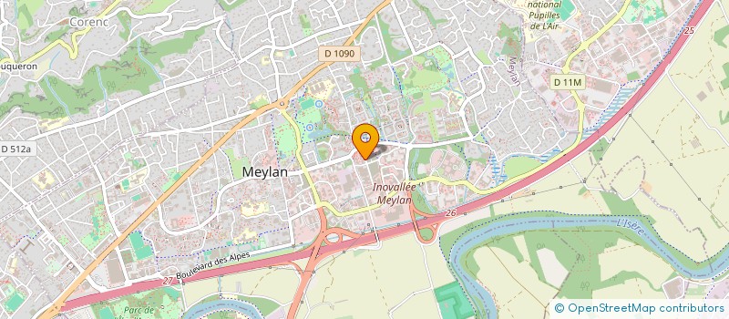 localisation de l'entreprise WANOLAND FRANCE  MEYLAN