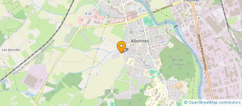 localisation de l'entreprise WANRENOV à ALLONNES