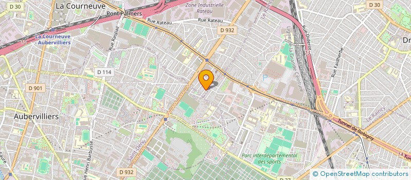 localisation de l'entreprise WANSHILI PARIS à LA COURNEUVE