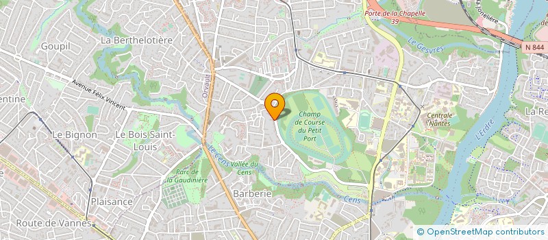 localisation de l'entreprise WANT'AIDE INFORMATIQUE à NANTES