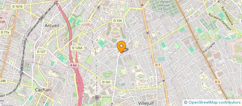 localisation de l'entreprise WANT TO RENT 94 à VILLEJUIF