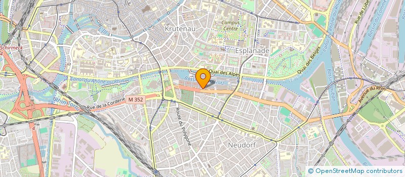 localisation de l'entreprise WANTED à STRASBOURG