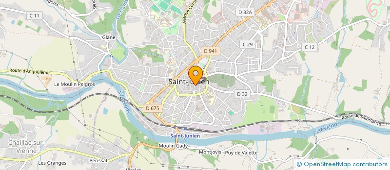 localisation de l'entreprise WANTED à SAINT-JUNIEN