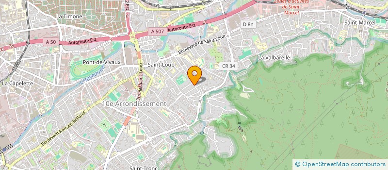 localisation de l'entreprise WANTED-ESPORT (WANTED) à MARSEILLE