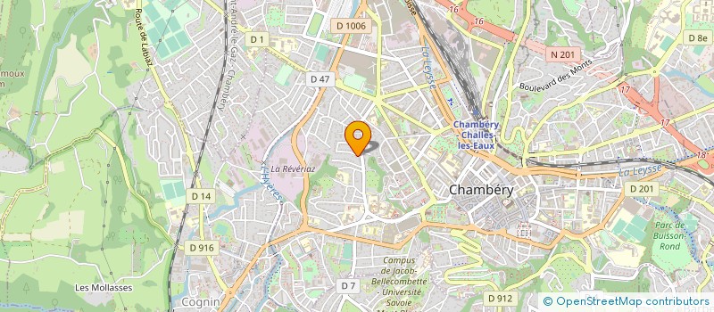 localisation de l'entreprise WANTED GROUPE  CHAMBERY