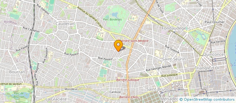 localisation de l'entreprise WANTED MEDIAS à BORDEAUX