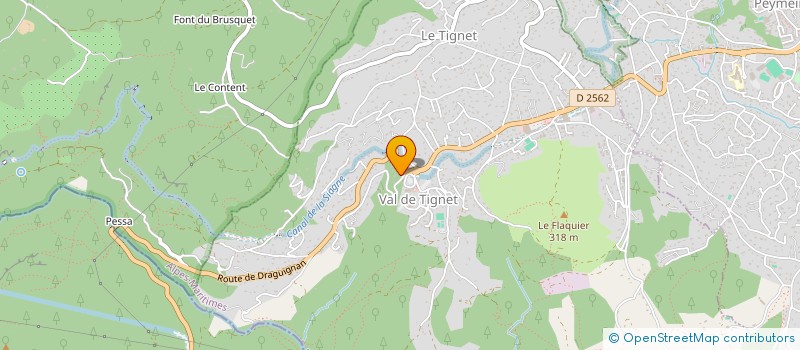 localisation de l'entreprise WANTED RENOVATION à LE TIGNET