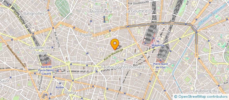 localisation de l'entreprise WANTED RH AGENCE  COMMUNI R H  PARIS