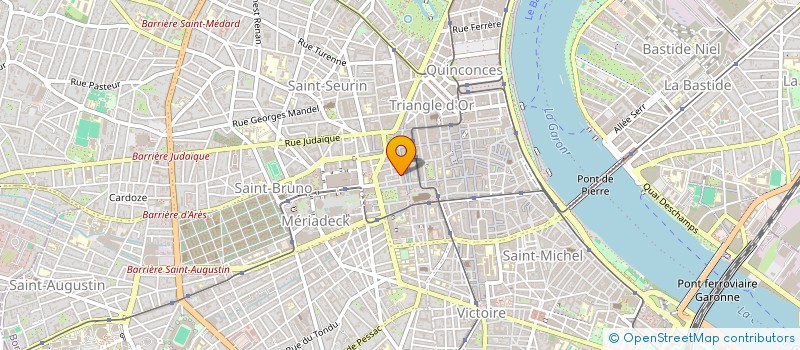 localisation de l'entreprise WANTZ FORMATIONS PROFESSIONNELLES  BORDEAUX