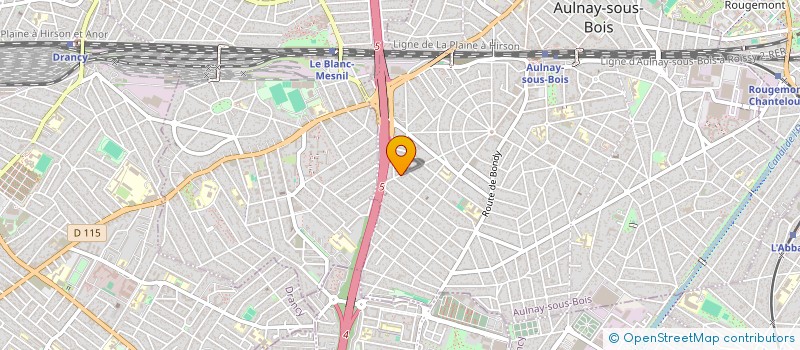 localisation de l'entreprise WANVO à AULNAY-SOUS-BOIS