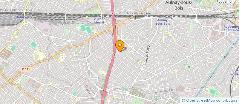 localisation de l'entreprise WANVO C  AULNAY-SOUS-BOIS