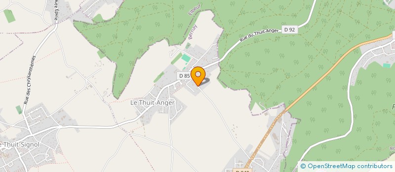 localisation de l'entreprise WANY  LE THUIT DE L'OISON