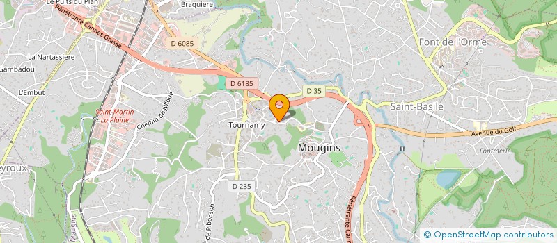 localisation de l'entreprise WAO - WE ARE ONE  MOUGINS