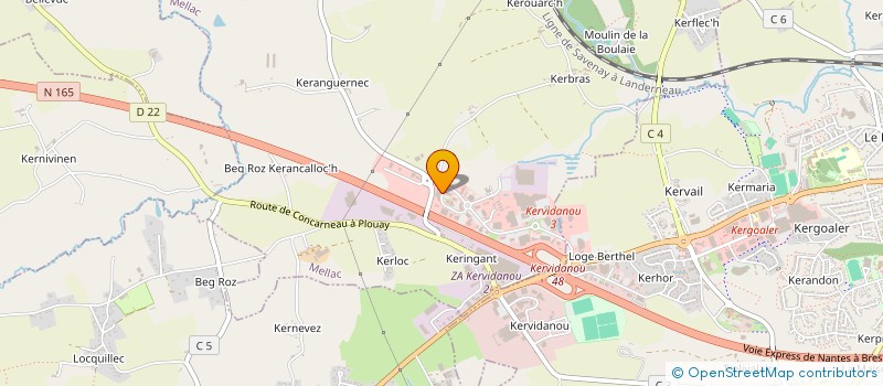 localisation de l'entreprise WAOCCI  MELLAC