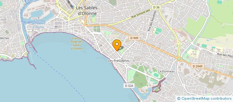 localisation de l'entreprise WAP à LES SABLES D'OLONNE